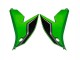 2021-2024 Kawasaki Versys 650 Motorcycle Fairings - Green Glossy Black Canada