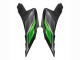 2021-2024 Kawasaki Versys 650 Motorcycle Fairings - Green Glossy Black Canada