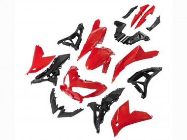 Purchase 2022-2025 Kawasaki Versys 650 Motorcycle Fairings - Red Black Canada