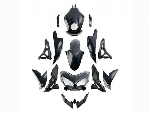 2021-2024 Kawasaki Versys 650 Motorcycle Fairings - Glossy Black Canada