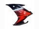 2009-2015 Yamaha FZ6R Motorcycle Fairing - Black Red White Canada