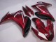 2009-2015 Yamaha FZ6R Motorcycle Fairings - Red White Black Canada