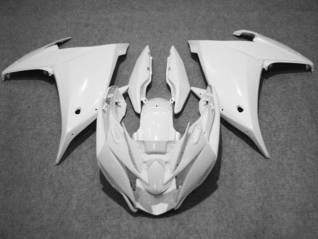 2009-2015 Yamaha FZ6R Motorcycle Fairings - White Canada