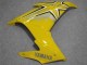 2009-2015 Yamaha FZ6R Motorcycle Fairings - Yellow Black Canada