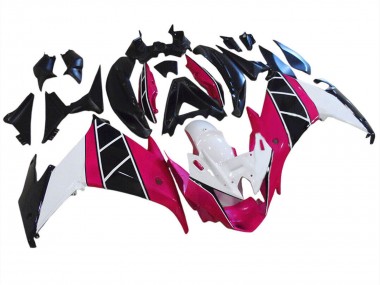 Purchase 2009-2015 Yamaha FZ6R Motorcycle Fairings - Raspberry White Black Canada