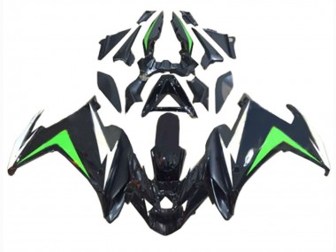 Purchase 2009-2015 Yamaha FZ6R Motorcycle Fairings - Black White Green Canada