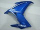 2009-2015 Yamaha FZ6R Motorcycle Fairings - Blue White Canada