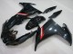 2009-2015 Yamaha FZ6R Motorcycle Fairings - Glossy Black Red Canada