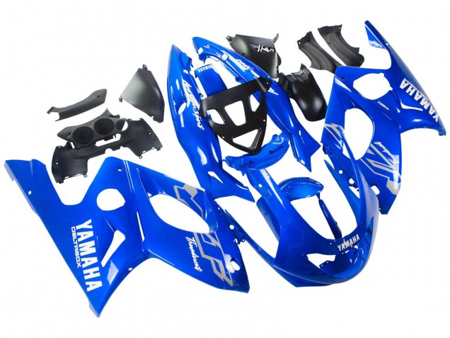 1996-2007 Yamaha YZF600R Thundercat Motorcycle Fairings - Blue White Silver Canada