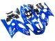 1996-2007 Yamaha YZF600R Thundercat Motorcycle Fairings - Blue White Silver Canada