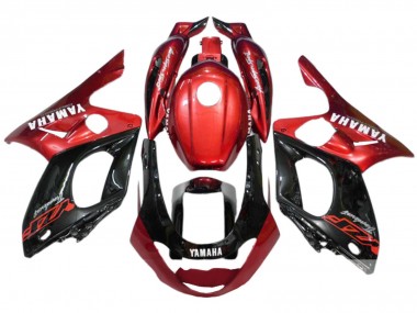 Purchase 1996-2007 Yamaha YZF600R Thundercat Motorcycle Fairings - Red Black Silver Canada