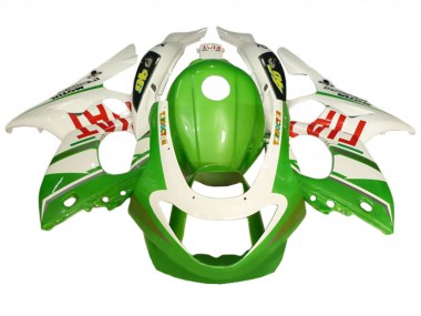 Purchase 1996-2007 Yamaha YZF600R Thundercat Motorcycle Fairings - White Green Fiat Canada