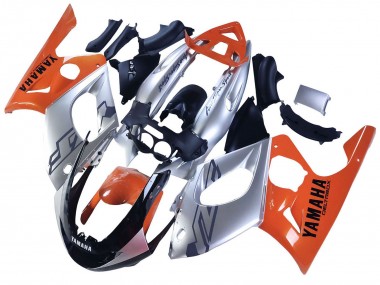 Purchase 1996-2007 Yamaha YZF600R Thundercat Motorcycle Fairings - Orange Grey Glossy Black Canada