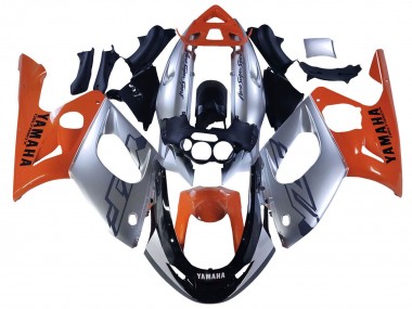 Purchase 1996-2007 Yamaha YZF600R Thundercat Motorcycle Fairings - Orange Grey Glossy Black Canada