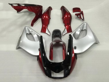 Purchase 1997-2007 Yamaha YZF 1000R Thunderace Motorcycle Fairings - Burgundy Silver Canada