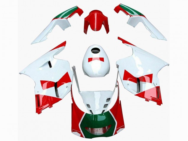 1991-1994 Yamaha TZR250 3XV Motorcycle Fairings - White Red Green Canada