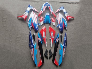 Purchase 2019-2021 Yamaha TMAX560 Motorcycle Fairings - Light Blue Red Black Canada