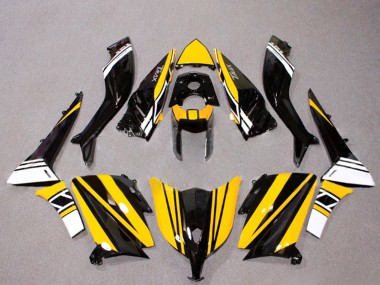 Purchase 2012-2014 Yamaha TMAX530 Motorcycle Fairings - Glossy Black Yellow White Canada