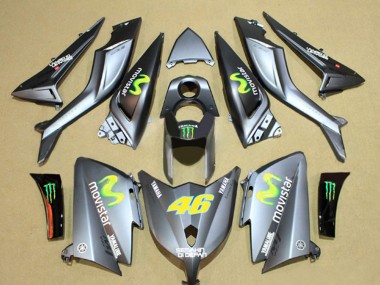 Purchase 2012-2014 Yamaha TMAX530 Motorcycle Fairings - Grey Semakin Didepan MoviStar Yamalube 46 Canada