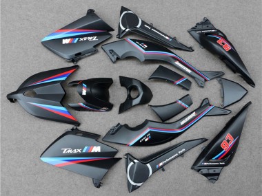 Purchase 2012-2014 Yamaha TMAX530 Motorcycle Fairings - Matte Black Red Blue 93 Canada