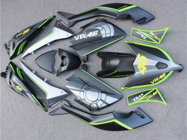 Purchase 2012-2014 Yamaha TMAX530 Motorcycle Fairings - Matte Black Grey Lime Green 46 Canada