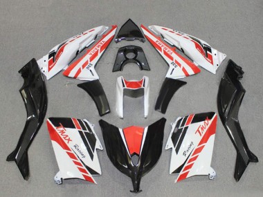 Purchase 2012-2014 Yamaha TMAX530 Motorcycle Fairings - White Red Black Racing Canada