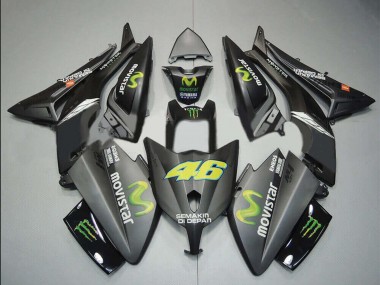 Purchase 2012-2014 Yamaha TMAX530 Motorcycle Fairings - Matte Black MoviStar ENEOS Yamalube Monster 46 Canada
