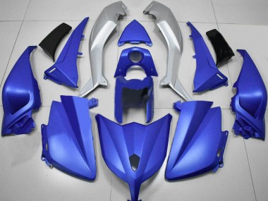 Purchase 2012-2014 Yamaha TMAX530 Motorcycle Fairings - Matte Blue Silver Canada