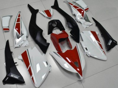 Purchase 2012-2014 Yamaha TMAX530 Motorcycle Fairings - White Red Silver Yamalube Canada