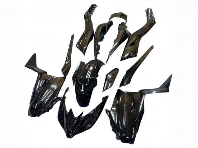 2017-2021 Yamaha XMAX300 Motorcycle Fairings - Glossy Black Canada