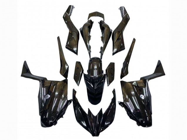 2017-2021 Yamaha XMAX300 Motorcycle Fairings - Glossy Black Canada