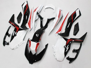 Purchase 2017-2021 Yamaha XMAX300 Motorcycle Fairings - White Red Glossy Black Canada