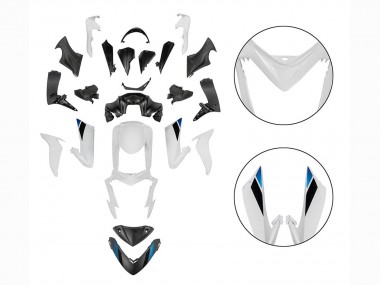 Purchase 2015-2020 Suzuki GSX-S 1000 Motorcycle Fairings - Black White Canada