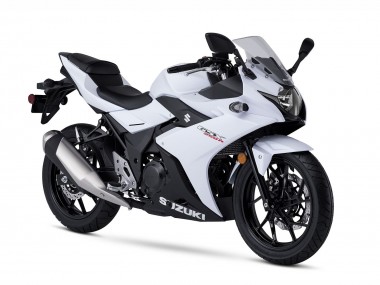 Purchase 2017-2020 Suzuki GSX250R Motorcycle Fairing Kits - White Black Canada