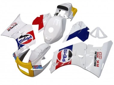 Purchase 1984-1987 Suzuki RG400 RG500 RG400/500 Motorcycle Fairings - White Red Blue Yellow Motul Michelin Pepsi Canada