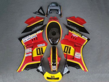 Purchase 1984-1987 Suzuki RG400 RG500 RG400/500 Motorcycle Fairings - Red Yellow Black 10 Canada