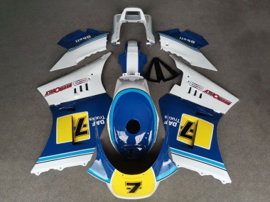 Purchase 1984-1987 Suzuki RG400 RG500 RG400/500 Motorcycle Fairings - White Blue Yellow 7 Canada