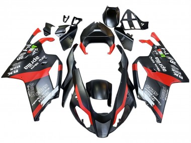 Purchase 2003-2006 Aprilia RSV1000 Motorcycle Fairings - Black Red Canada