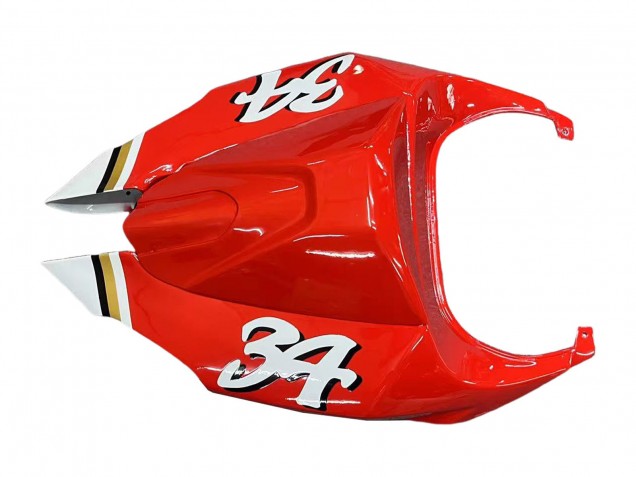 2003-2006 Aprilia RSV1000 Motorcycle Fairings - White Red Lucky Strike Motul 34 Canada