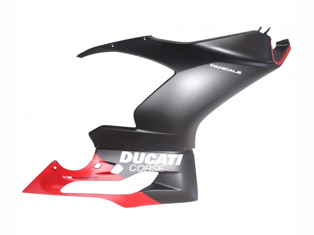 2020-2024 Ducati Panigale V2 Motorcycle Fairings - Red Matte Black Corse Canada