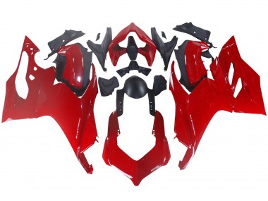 Purchase 2020-2024 Ducati Panigale V2 Motorcycle Fairing - Red Matte Black Canada