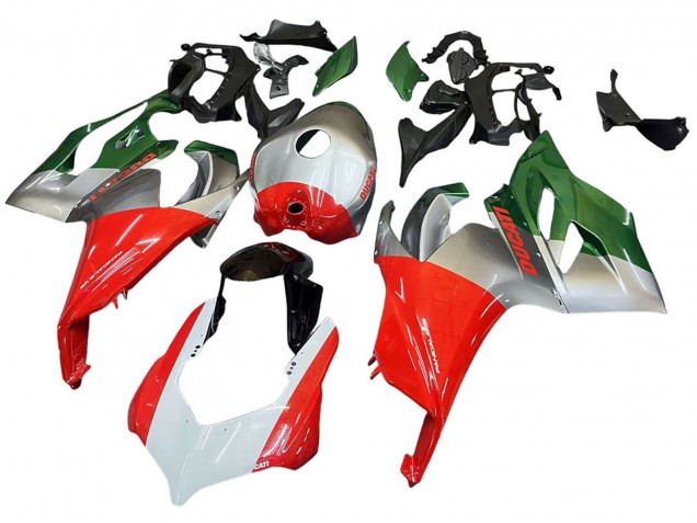 2020-2024 Ducati Panigale V2 Motorcycle Fairings - Silver Red Green Canada