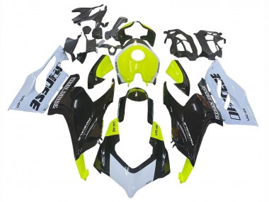Purchase 2020-2024 Ducati Panigale V2 Motorcycle Fairings - White Lime Green Glossy Black Stein Dinse VR 46 Canada