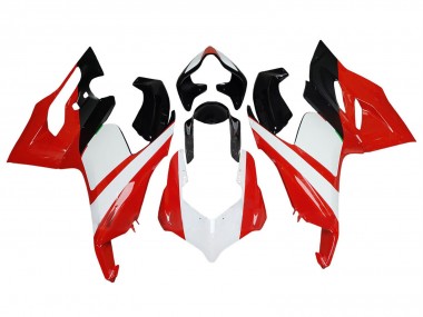 Purchase 2020-2024 Ducati Panigale V2 Motorcycle Fairing - White Red Glossy Black Canada