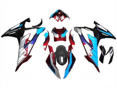 Purchase 2023-2024 BMW S1000RR Motorcycle Fairings - Silver Red Blue Black Canada
