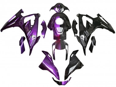 Purchase 2023-2024 BMW S1000RR Motorcycle Fairings - Purple Glossy Black Canada