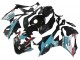 2023-2024 BMW S1000RR Motorcycle Fairings - Light Blue Matte Black Petronas Canada