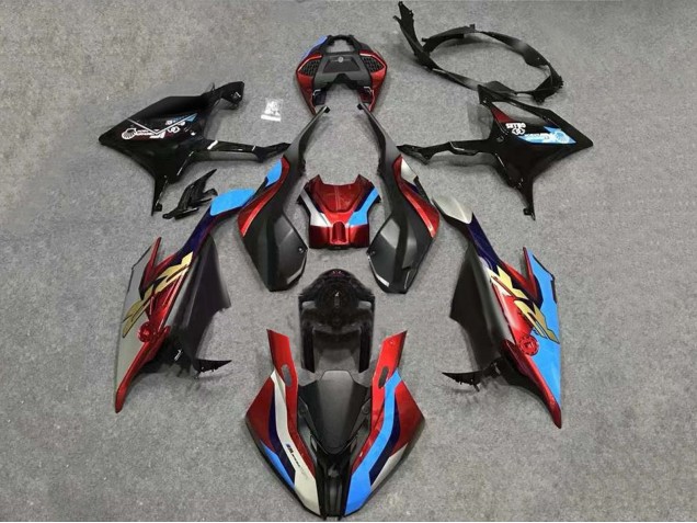2023-2024 BMW S1000RR Motorcycle Fairings - Black Red Blue Gold Canada