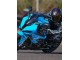 2019-2022 BMW S1000RR Motorcycle Fairings - Blue Black Carbon Fiber Canada