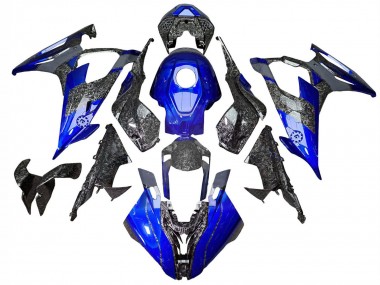 Purchase 2019-2022 BMW S1000RR Motorcycle Fairings - Blue Forged Carbon Fiber Canada